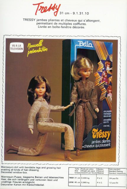 Tressy Présentation - Bella 1980 - Vêtement