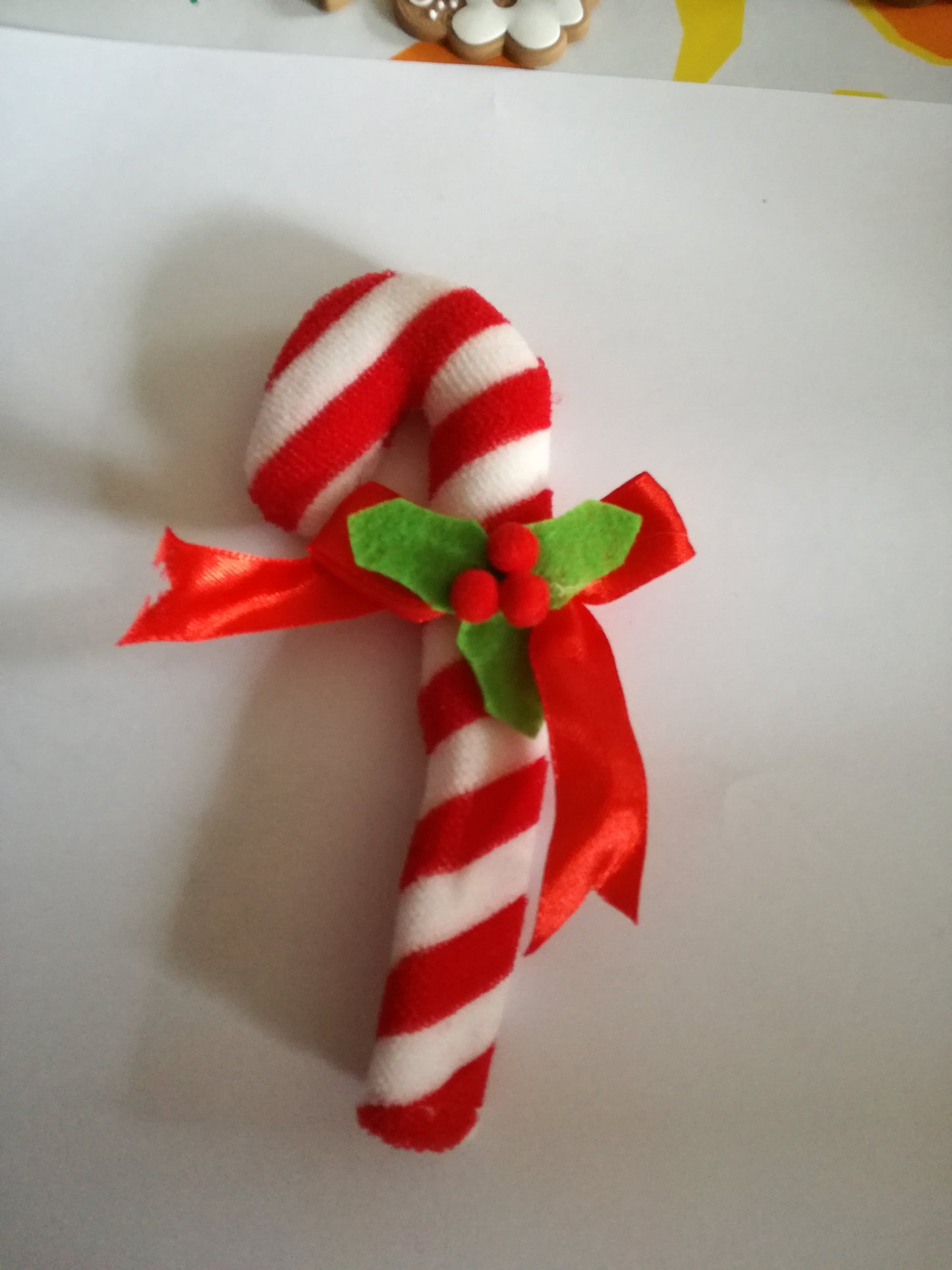 Décoration Ornement de Noël Etui cache-stylo "Bonbon sucette candy" pour stylo ou crayon