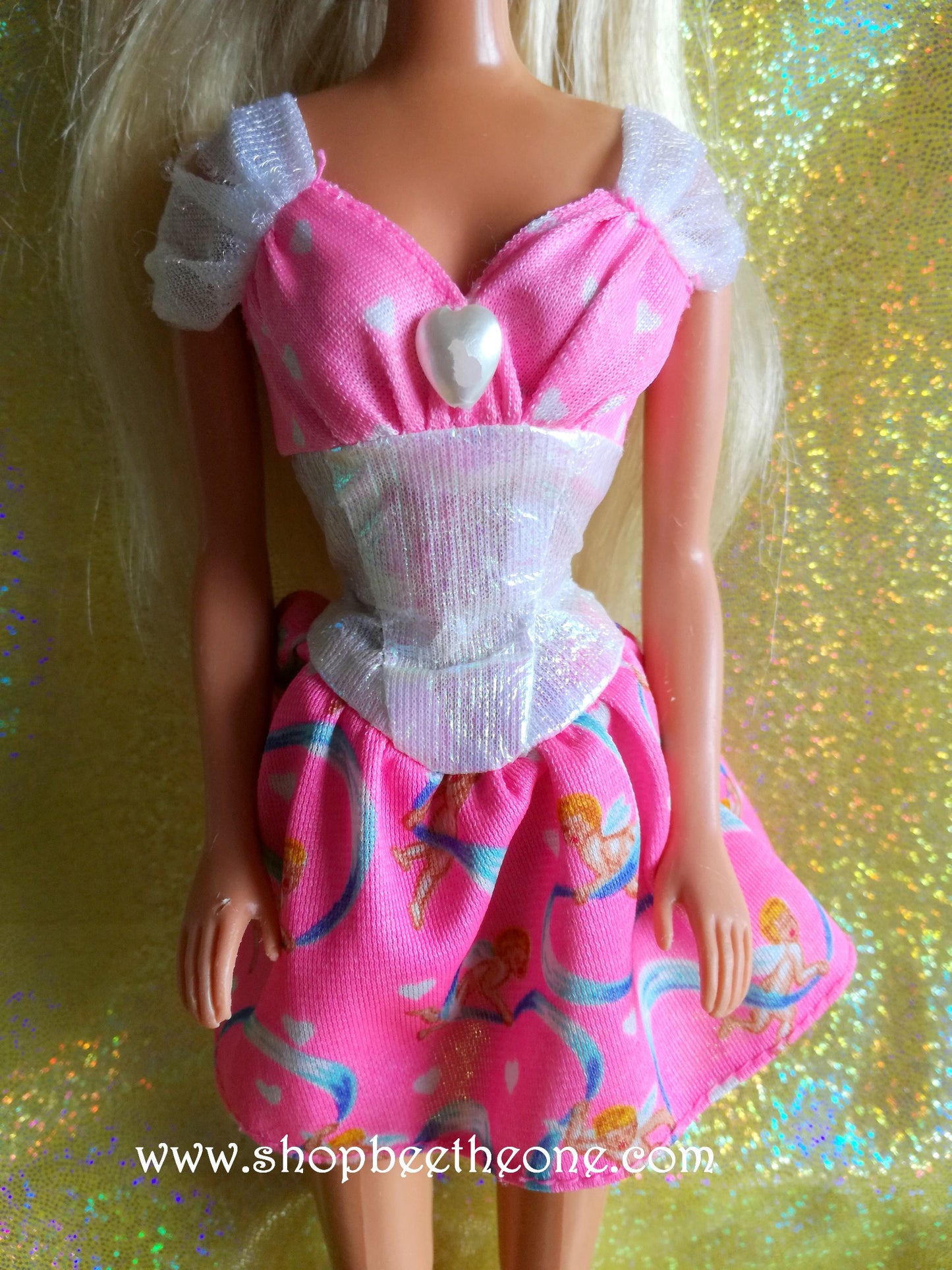 My First Barbie Bijoux Fantaisie (Jewelry Fun) - Mattel 1996 - Poupée - Robe