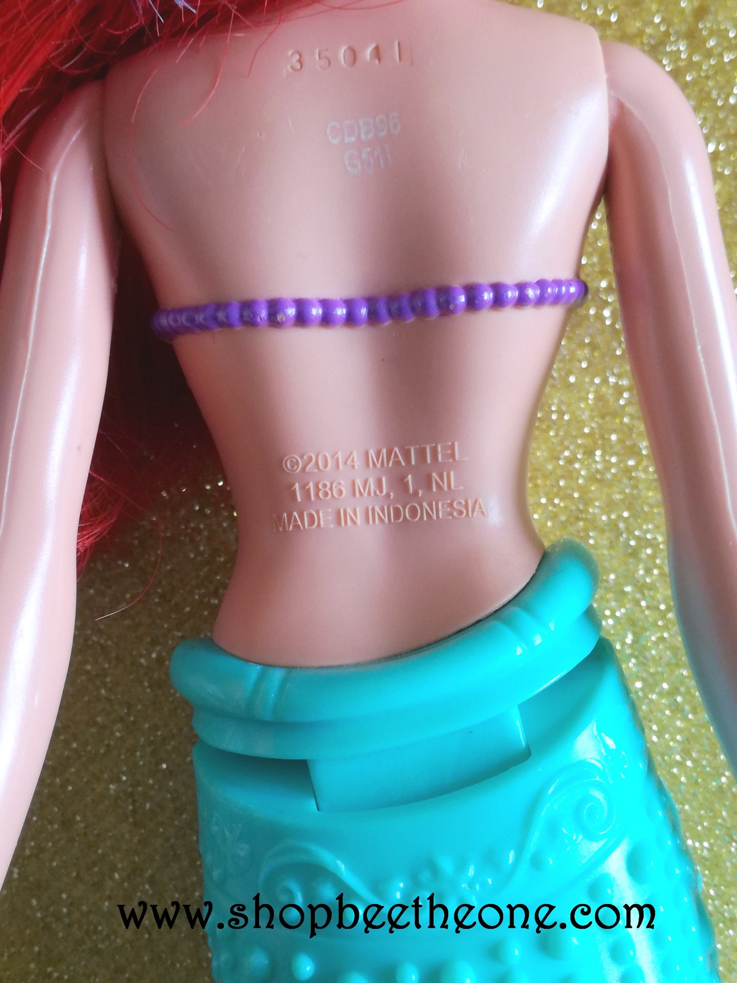 Ariel Magical Water Princess - Mattel 2015 - Poupée - Accessoire