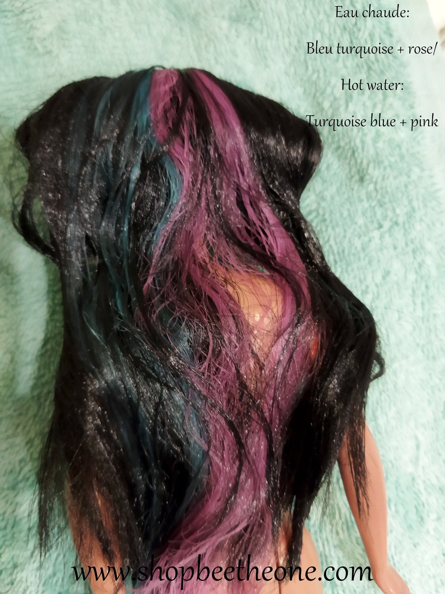 Pocahontas Color Splash Hair - Mattel 1995 - Poupée - Robe