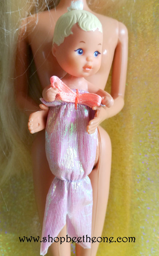 Skipper Sirène Babysitter (Mermaid & the Sea Twins) - Mattel 1993 - Bébé nu - Vêtements