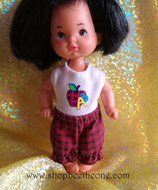 Barbie Maîtresse d'école (Teacher) - Bébé écolier - Mattel 1995 - Poupée - Vêtement