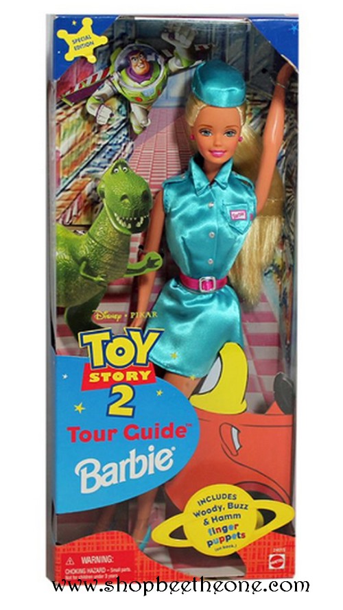 Barbie Disney Toy Story 2 Tour Guide Special Edition - Mattel 1999 - Robe - chapeau - exclusivité anglophone