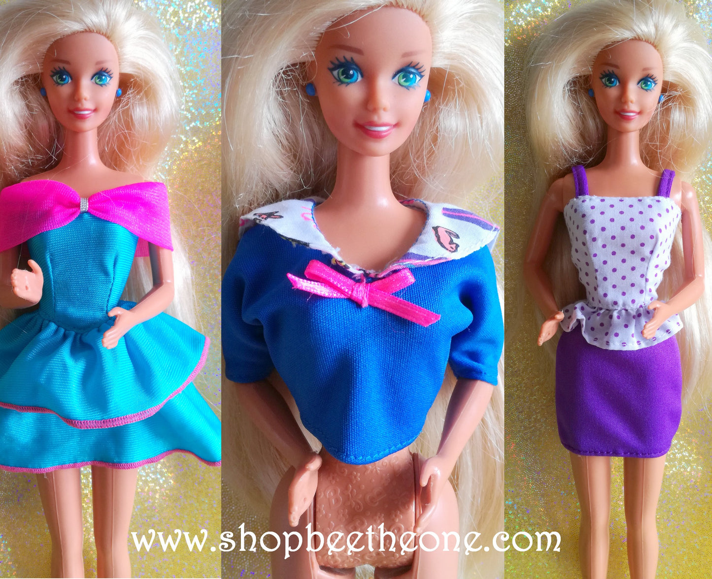 Barbie 6-Fashion Gift set #668 - Mattel 1991 - Vêtements