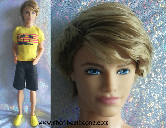 Barbie et Ken Beach Cruiser - Mattel 2013 - Poupée - vêtements - chaussures