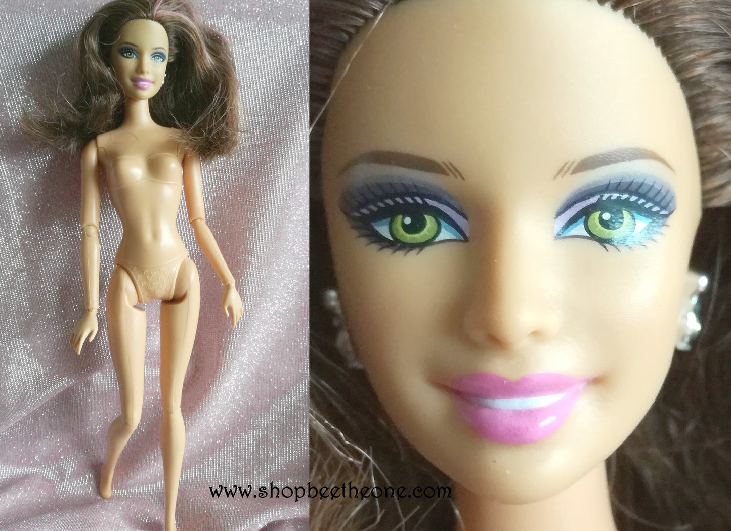 Barbie Fashionistas Swappin' Styles - Sassy - Mattel 2011 - Poupée nue