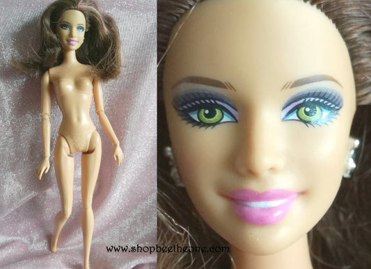 Barbie Fashionistas Swappin' Styles - Sassy - Mattel 2011 - Poupée nue