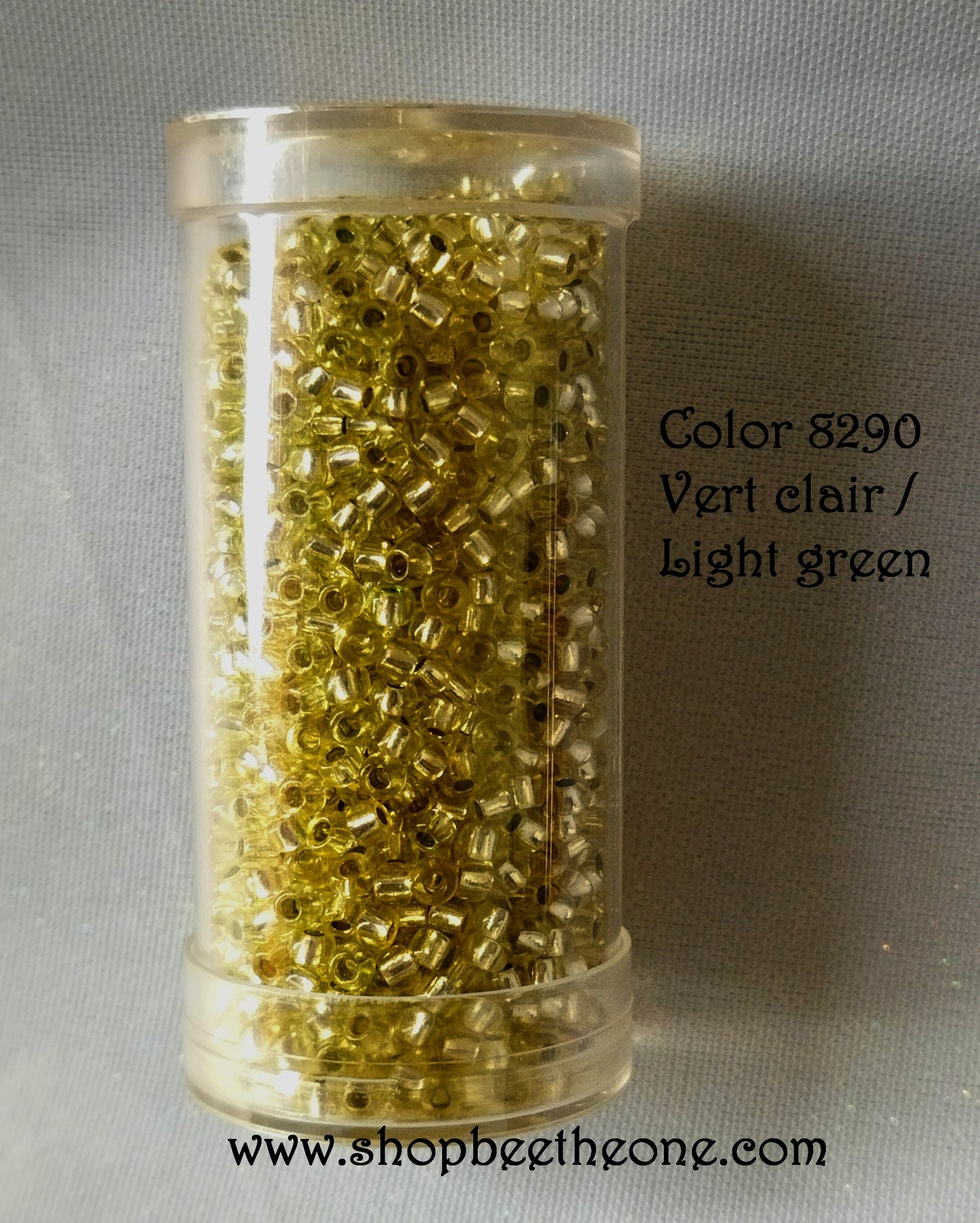 Lot de 1 g de Perles de rocaille rondes en verre Gütermann Rocailles - 2,7 mm (9/o) - 2 coloris