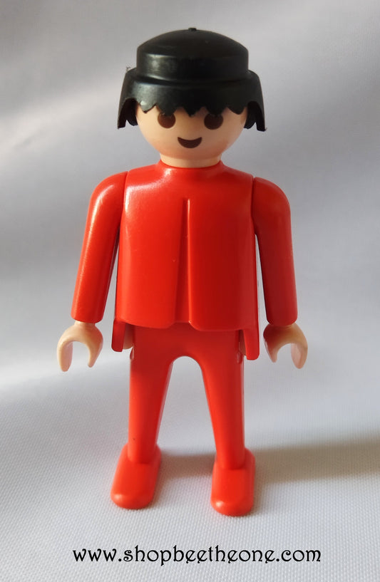 Set Western 30 ans 4431 - Playmobil 2004 - Figurine Klicky Indien tenue rouge