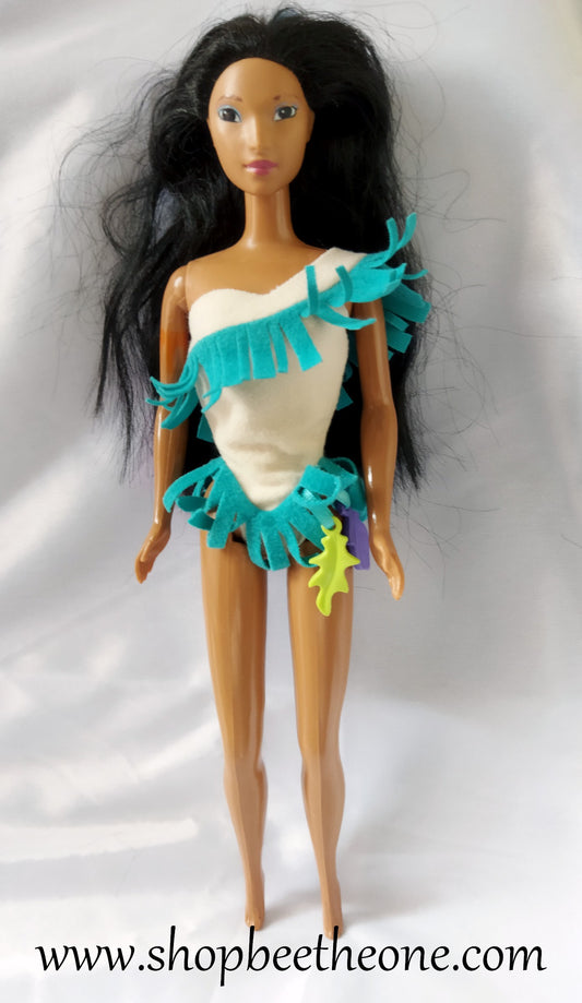 Pocahontas Color Splash Hair - Mattel 1995 - Poupée - Robe