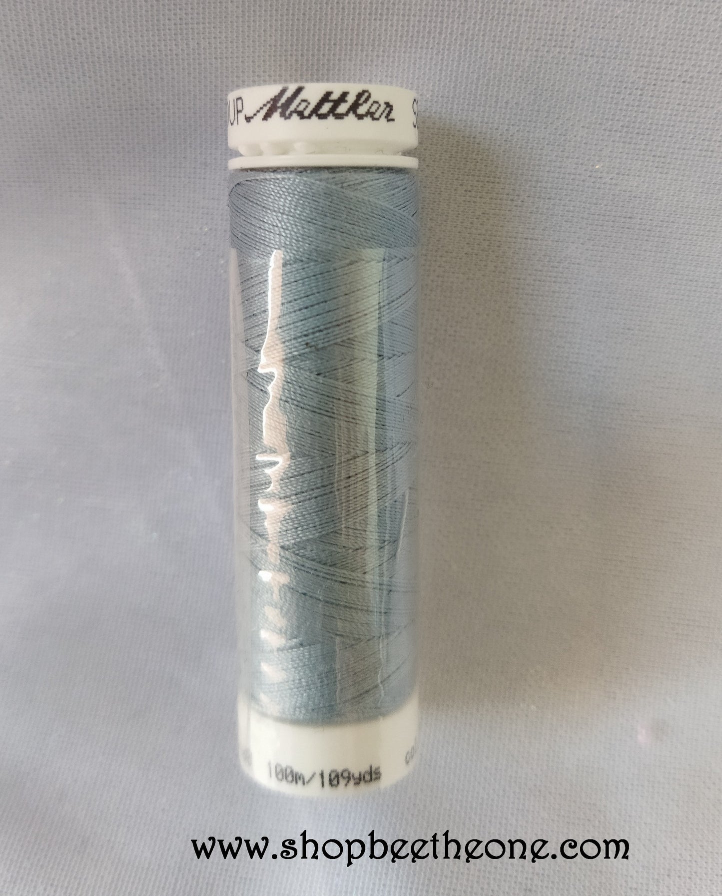 Bobine de Fil polyester pour couture Mettler Seralon - 100 m - 2 coloris