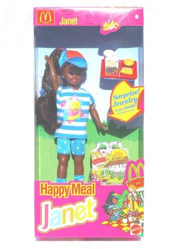 Janet Happy Meal - Mattel 1993 - Vêtements