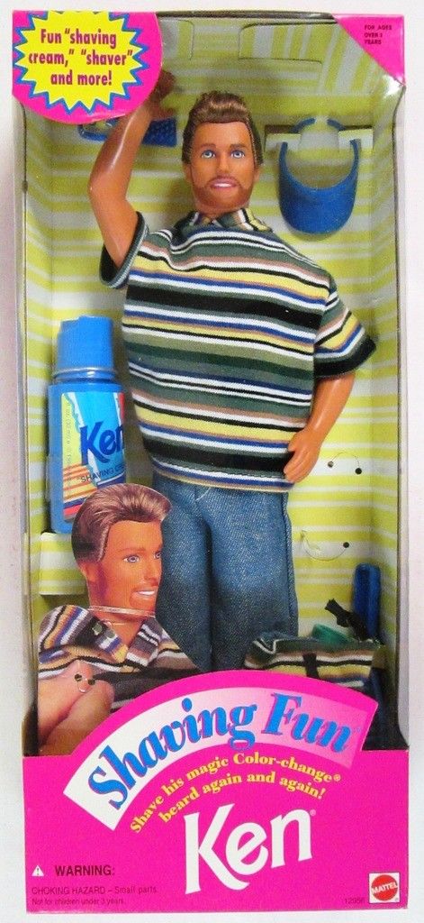 Ken Barbe et Cheveux (Shaving fun) - Mattel 1994 - Poupée - Vêtement - Chaussures